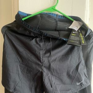 Nike Run Division Men’s Hybrid Running Tights Black Sz Small